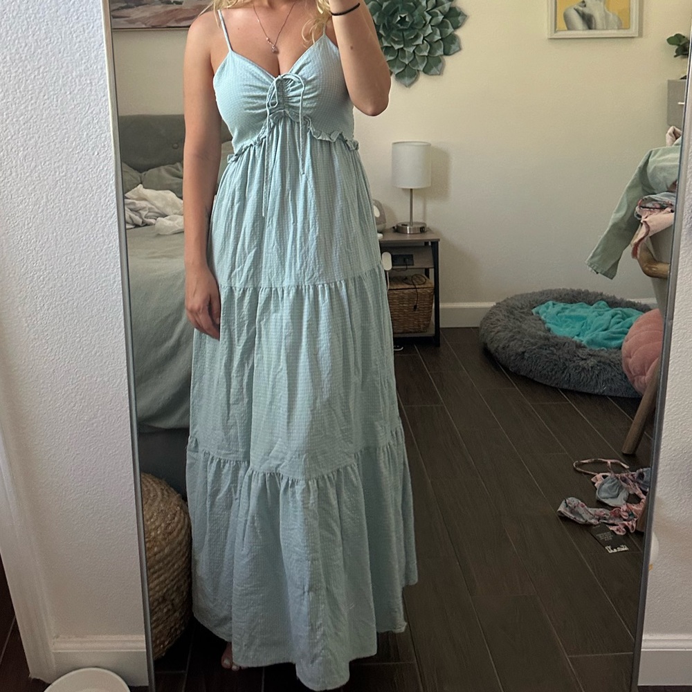Lilyful Light Blue Maxi Dress